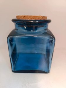 pot pour conversation avec bouchon liege vintage en bon etat