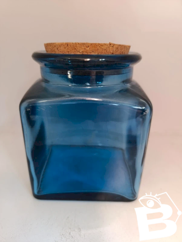 pot pour conversation avec bouchon liege vintage en bon etat