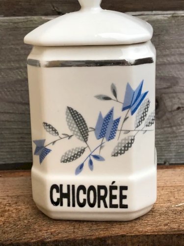Pots à café et à chicorée rétro vintage en porcelaine Czechoslovakia
