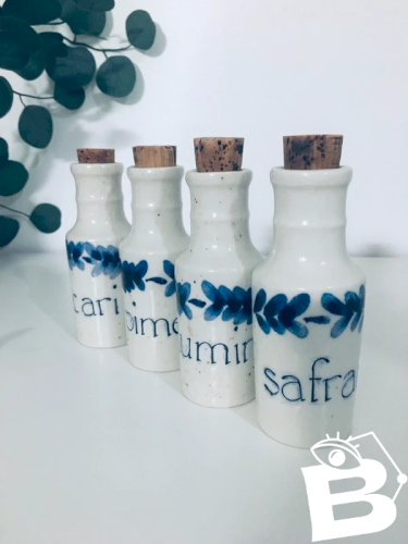 Pots épices vintage