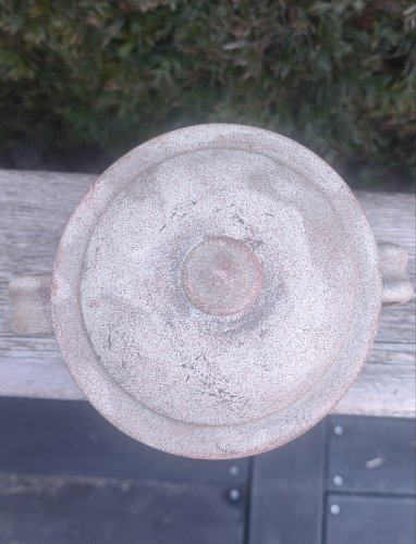 Poubelle de table céramique Vallauris 