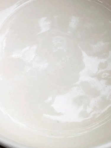 Poubelle de table en faïence de GIEN