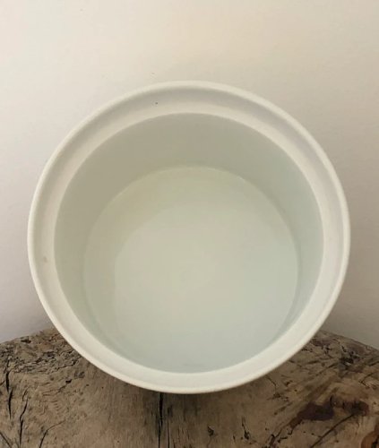 Poubelle de table en porcelaine Apilco