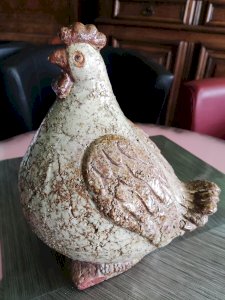 Poule en céramique Athezza