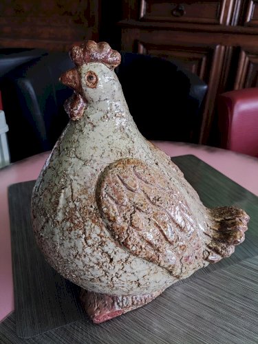 Poule en céramique Athezza