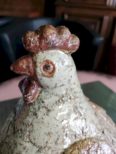 Poule en céramique Athezza
