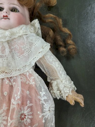 POUPEE ANCIENNE FABRICATION ANCIENNE LIMOGES FRANCE JB 4  N°5