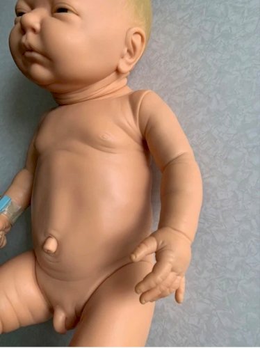 Poupée Berjusa 50cm style berenguer garçon avec un petit zizi 