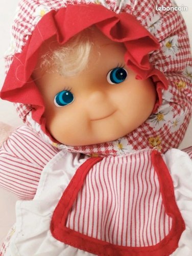 poupee doudou vintage nicotoy 