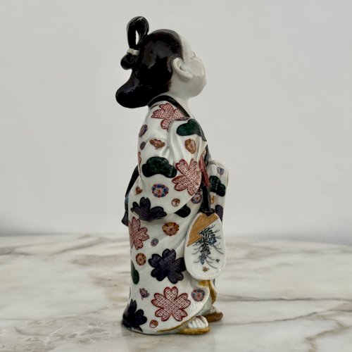 Poupée en porcelaine d'Arita Japon fin XIXe M4005