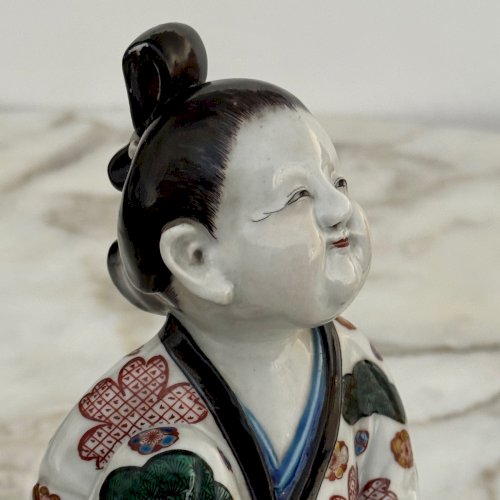 Poupée en porcelaine d'Arita Japon fin XIXe M4005