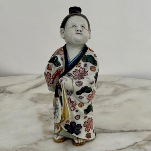 Poupée en porcelaine d'Arita Japon fin XIXe M4005