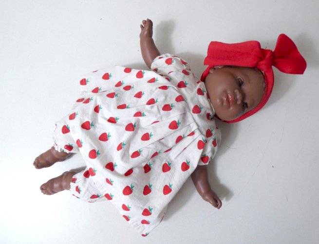 Poupée ethnique noire MARINA & PAU 45cm TBE muneca Spain