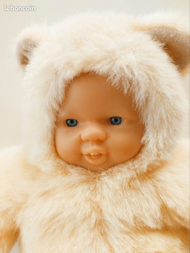 poupee peluche anne Geddes ours 