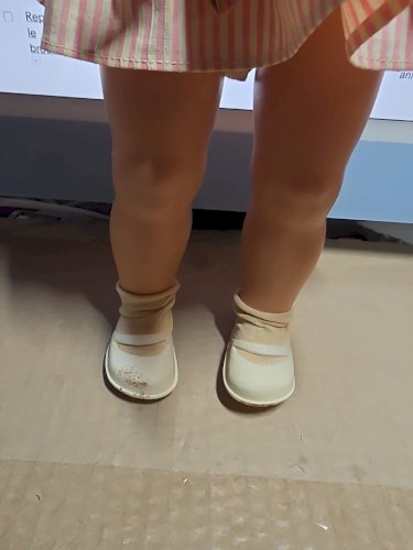 Poupée Schildkrot  a la Tortue- bruiteur - 45 cm env