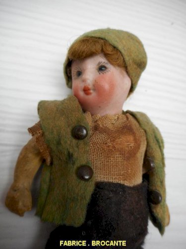 POUPEE TETE PORCELAINE GW GERMANY