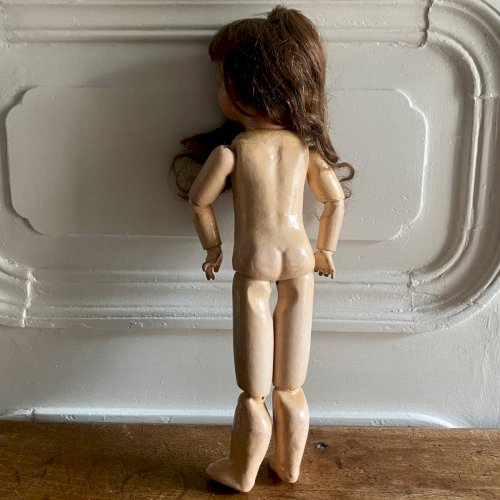 Poupée XXe SFBI Paris N°3 carton bouilli M3747