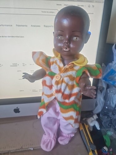 poupon raynal noir, 45 cm env