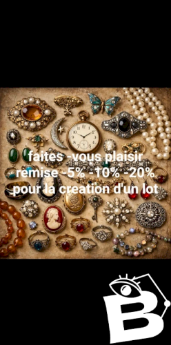 Pour lot de bijoux