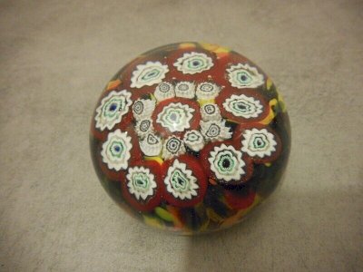 SULFUR PAPERWEIGHT VERRERIA.MURANO TOSO N°18