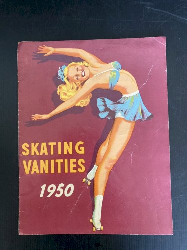 programme cabaret Skating Vanities 1950  spectacle Paris LIdo