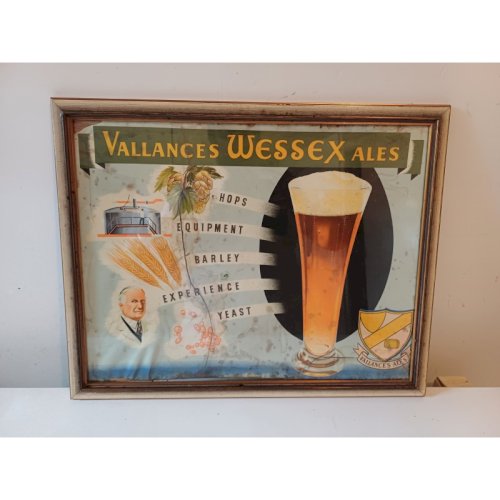 Publicité Biére Vallances Wessex Ales