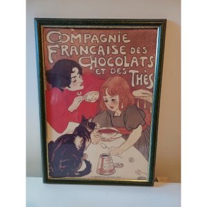 Advertisement of the French Company of Teas and Chocolates