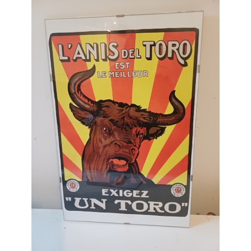 Publicité Papier  Anis El Toro 
