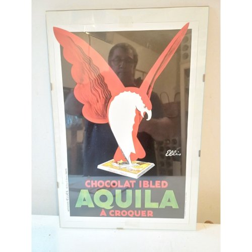 Publicité Papier  Chocolat Aquila 