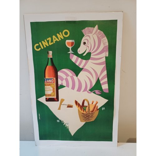 Publicité Papier  Cinzano 