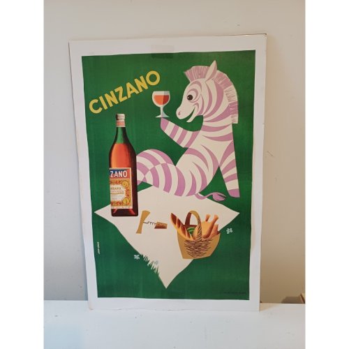 Publicité Papier  Cinzano 