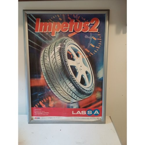 Publicité Plastifiée Impetus 2 Bridgestone