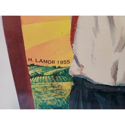 Publicité Tole Floc de Gascogne : H.Lamor 1955