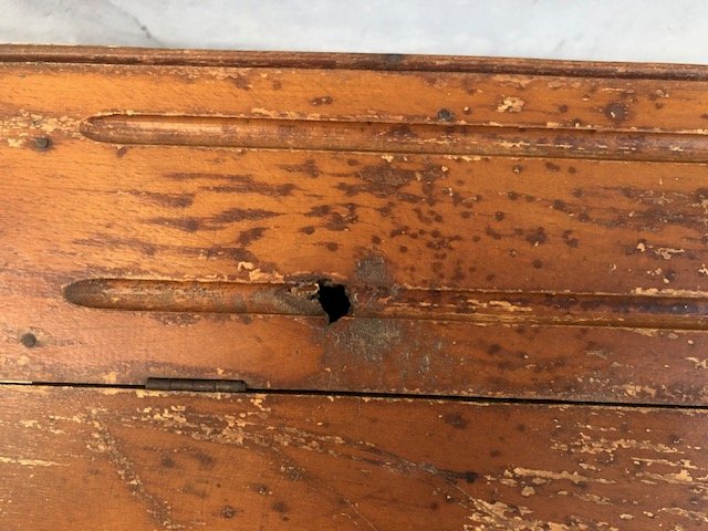 pupitre d'écolier  vintage