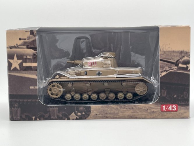 Pz Kpfw IV Ausf D Libye Mai (1941) 1/43 Altaya
