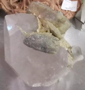 QUARTZ CALCITE MINERAUX MINERALOGIE 12VE4 19/12