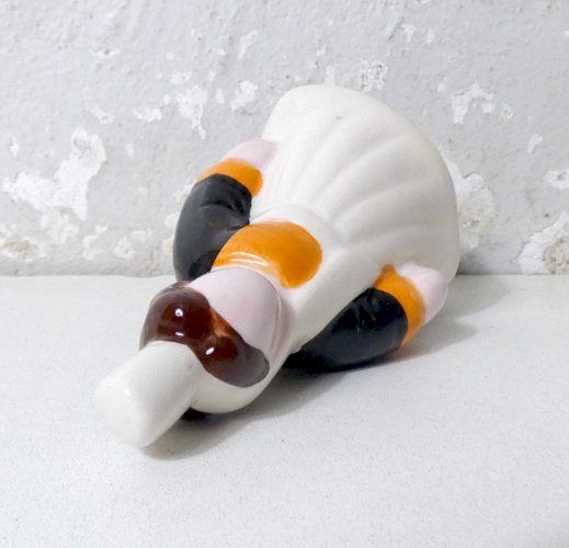 Quimper bretonne en faïence bigoudène à cure-dents