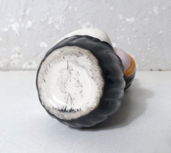 Quimper bretonne en faïence bigoudène à cure-dents