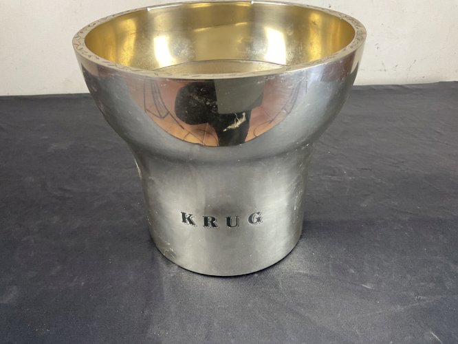 RAFRAÎCHISSOIR, SEAUX A CHAMPAGNE KRUG PAR FRANÇOIS BAUCHET EN ETAIN