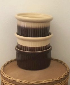 Ramequins marrons Émile Henry