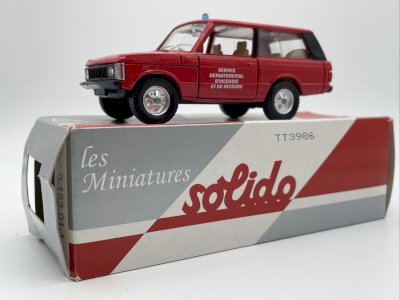 Range Rover Pompier 1/43 Solido