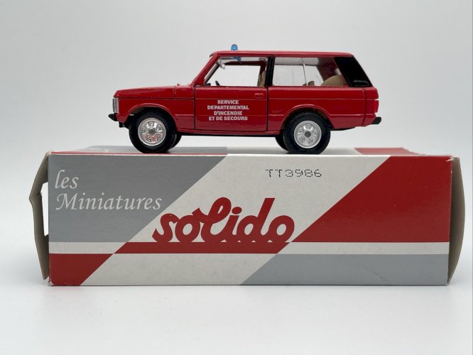 Range Rover Pompier 1/43 Solido