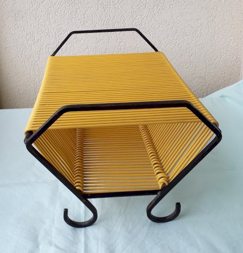 Range disques vinyles scoubidou