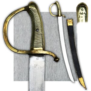 RARE ABL SABER BELGIAN BAYONET TROOP Q 534 1838 ORIGINAL