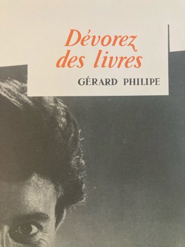 Rare Affiche Originale De Lucien Lorelle Gérard Philippe Livre Ancien