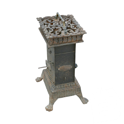 RARE ANCIEN TOURNE BROCHE TOURNEBROCHE REGULATEUR CAGE FONCTIONNE 