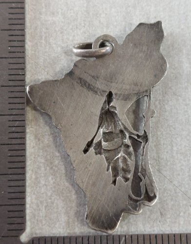Rare ancienne médaille, Alsace Lorraine, WW1, en argent ^
