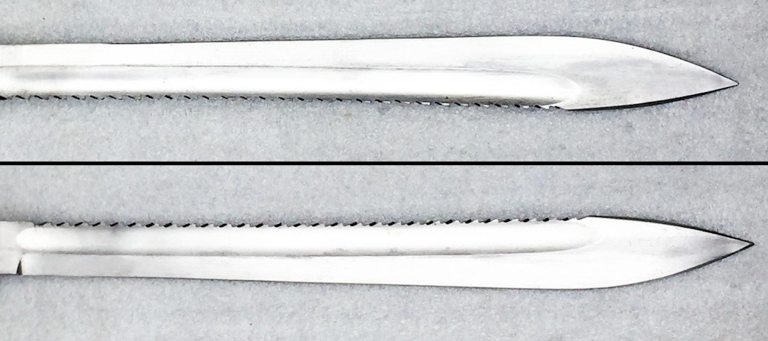 RARE BAÏONNETTE PRUSSIENNE M1898 AVEC SCIE E.W.HOLLER SOLINGEN 1915 ORIGINAL