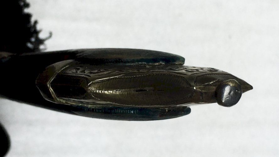 RARE & BEAU SABRE COURT KANDJAR / KHANDJAR / KINDJAL / KINJAL JAMBYA KOUMIA XIX ORIGINAL N°2