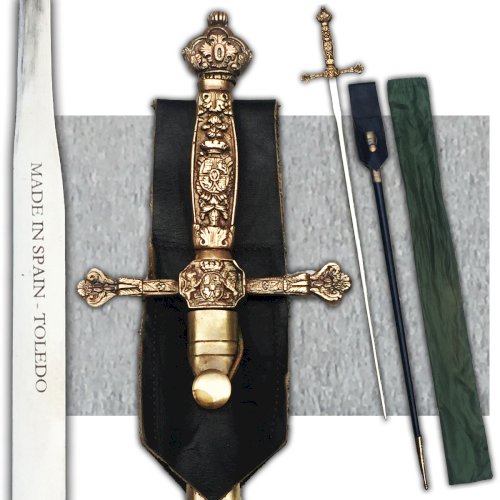 RARE & BEAU SABRE / ÉPÉE DES FRANCS-MAÇONS FOURREAU D'ORIGINE TOLEDO XX ORIGINAL